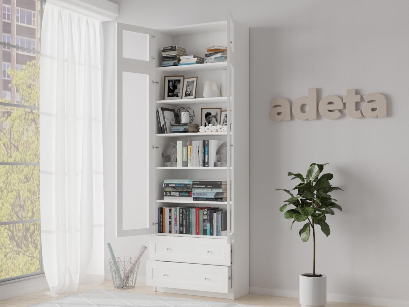 Книжный шкаф Билли 321 white ИКЕА (IKEA) изображение товара