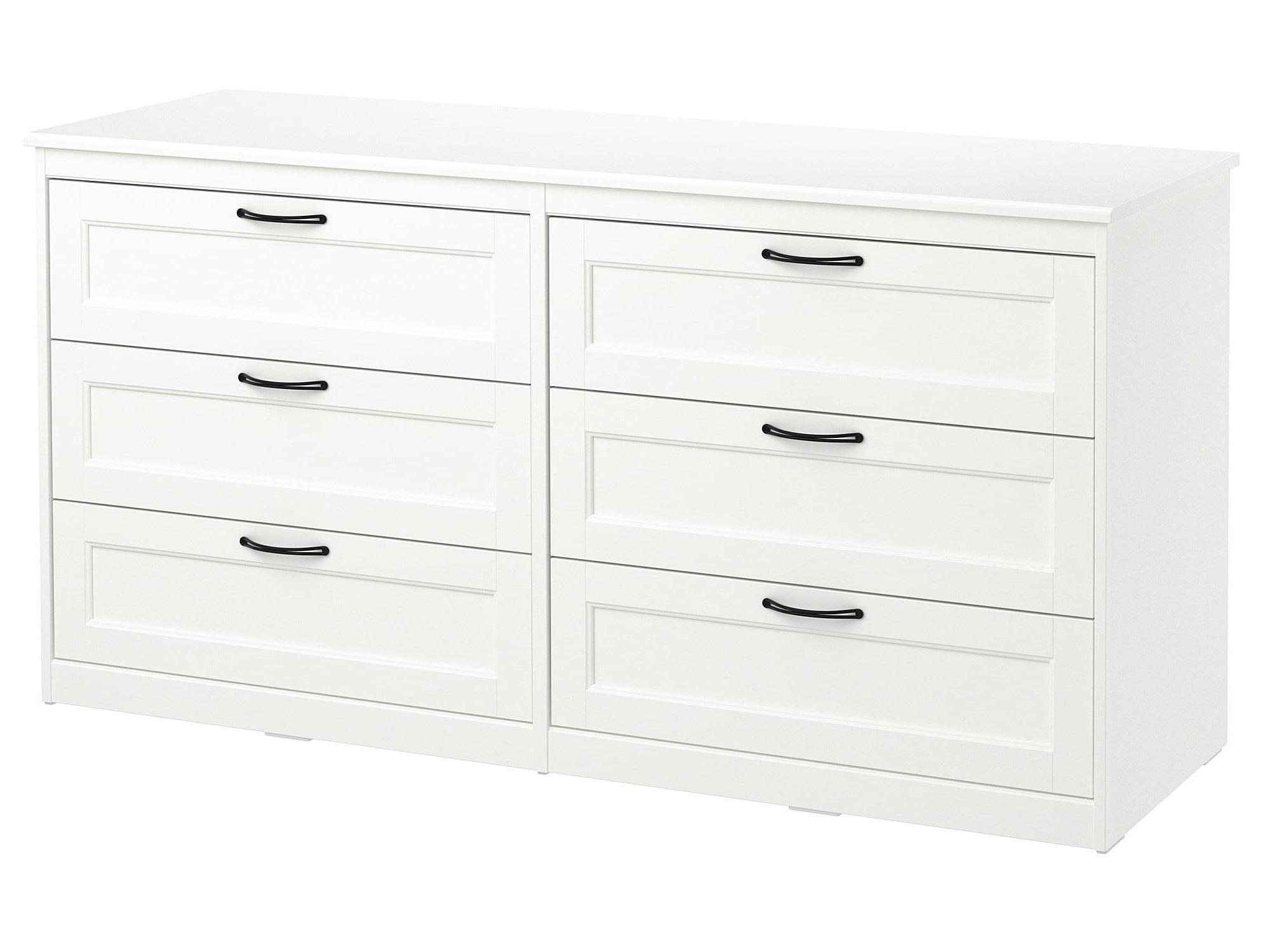 Комод Сонгесанд 14 white ИКЕА (IKEA) изображение товара