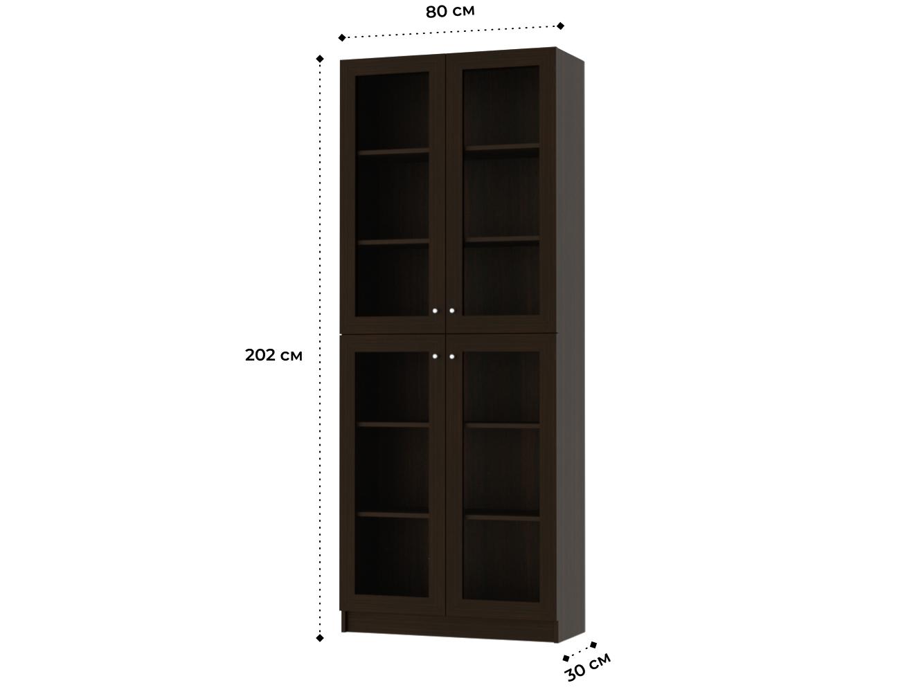 Книжный шкаф Билли 335 wenge tsava ИКЕА (IKEA) изображение товара