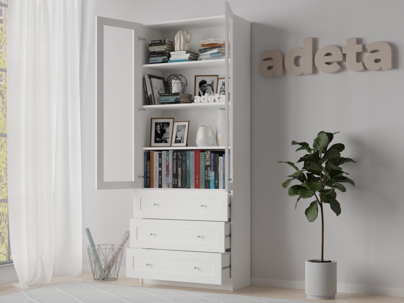 Книжный шкаф Билли 355 white ИКЕА (IKEA) изображение товара