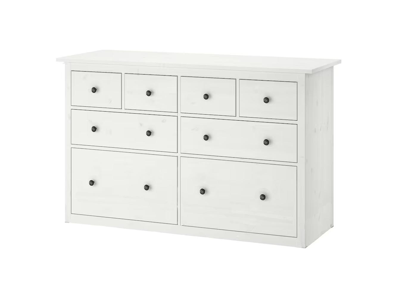 Комод Хемнес 213 white ИКЕА (IKEA) изображение товара