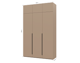 Изображение товара Распашной шкаф Пакс Альхейм 23 brown (black) ИКЕА (IKEA) на сайте adeta.ru